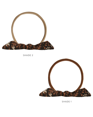 Rylee + Cru Little Knot Headband, Winter Bloom